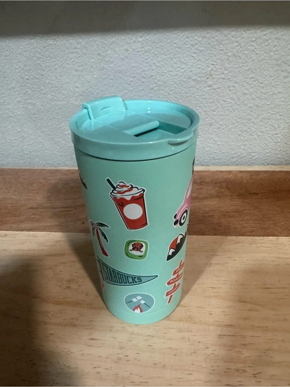 Starbucks Road Trip Collection 2026 SS Sticker Tumbler 16oz